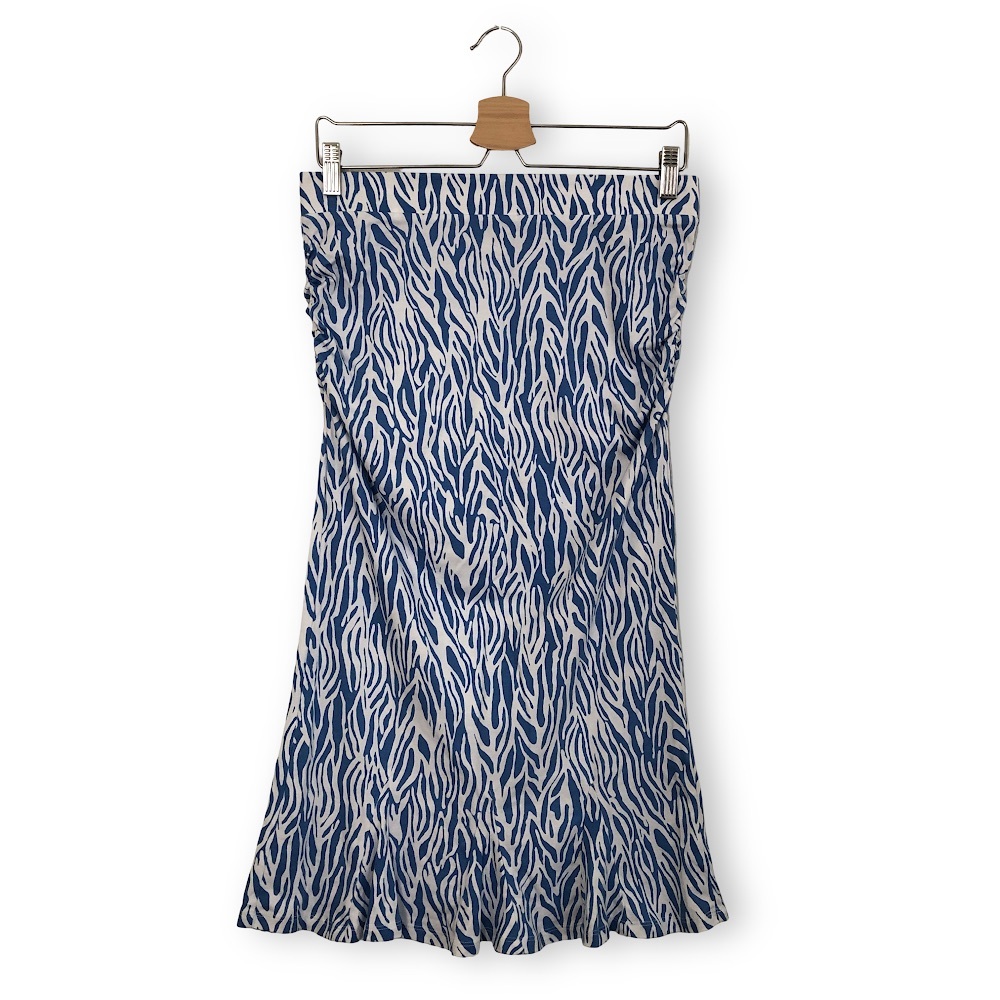 Diane Von Furstenburg Blue Sea Twig Skirt